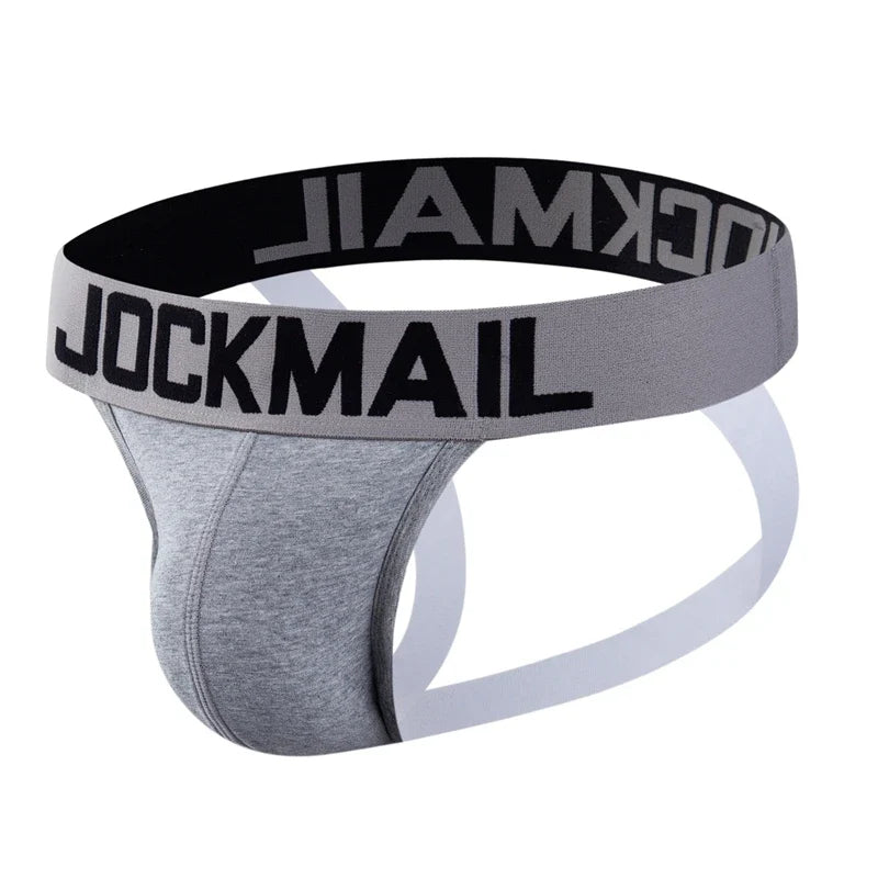 Sexy Jockstrap Men Cotton Underwear Strap Brief Athletic