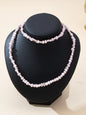 A Set of Irregular-Shaped Freshwater Pearl Necklaces, Versatile Layered Necklaces, High-End Luxury Clavicle Chains, Gifts for Festivals, Gifts for Best Friends, Gifts for Girlfriends