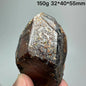 Natural Dark Brown Andradite Garnet Cluster Raw Crystal Mineral Specimen Calcite Matrix Healing Stone Home Decoration