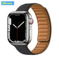Apple Watch Magnetic Link Band, Leather or Silicone