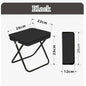 Summer days call for outdoor fun! Use this compact folding stool for family camping, backyard parties, hiking and fishing trips.