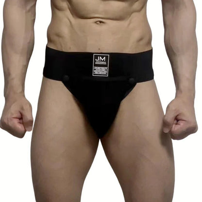 Athletic Supporters Work Out  Men's Underwear Sexy Jockstrap with Woollen Removable Codpiece Big Bulge Pouch Panties Underpants