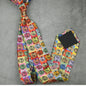 Fashion 8CM Wdith Elegant Neckties Vintage Retro Flower Printed Ties For Adult Mens Casual Daily Neckwear Wedding Party Cravate