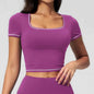 Women's Short Sleeve Yoga Top