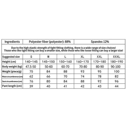 Fitness Sports Shorts For Men Summer Gym Workout Running Cycling Quick Drying Breathable Three-quarter Pants Casual Bottoms