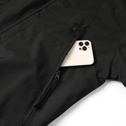 CHRLCK Unisex Waterproof Running Windbreaker