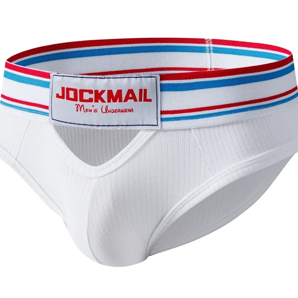 Men's Briefs Slip Sexy Men Underwear Brief Hollow U Convex Cotton Man Underpants Comfortable Cuecas Masculinas Sissy Panties