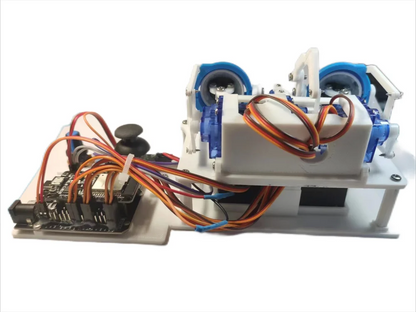 ESP32 APP Control & Joystick Control SG90 Robotic Eye for Arduino, 3D Printed DIY Programmable Robot Kit