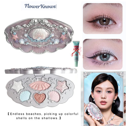 Flower Knows Swan Ballet 6-Color Eyeshadow Palette