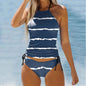 Women's Floral Tankini Set with Boyshorts