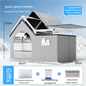 New Cat Air Conditioning House with Frame Summer Cat Cooling Tool Nest