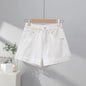 Light Blue High Waist Skinny Short Shorts Women's Summer New Style American Ultra Short Shorts Hot Pants Retro Denim Shorts