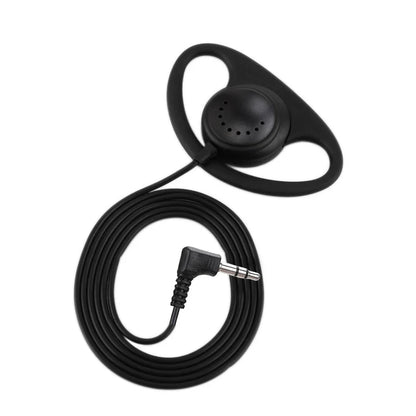 Earhook Wired Earphones Single Side Earphones Portable Headphone 3.5mm Interface Suitable For Phone PC No PTT Microphone