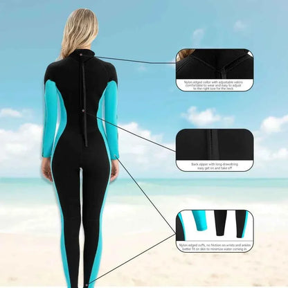 Women's 3mm Neoprene Snorkeling Wetsuit