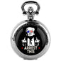 Trump Victory Pendant Quartz Pocket Watch – Collectible Souvenir Timepiece