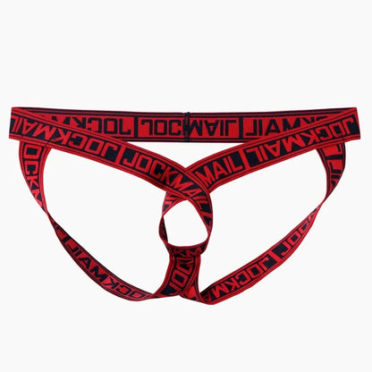 Jockstrap Men Underwear Sexy G String Tanga Hombre Thong Penis Pouch Panties Strap Lingerie Sissy Underpants