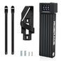 RIDERACE Foldable Bicycle Password Lock Portable Anti-Theft MTB Mountain Bike Scooter Electric E-Bike Road Cycling Folding Locks