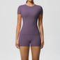 2PC Quick-Dry Gym Leggings & Top Set