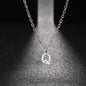 26 Letters A-Z Initial Pendant Necklaces for Women,Alphabet Pendant Rolo Chain Necklace,Simple Fashion Collar Jewelry Gift