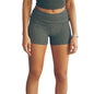 Chic Summer Ribbed Knit Shorts for Women