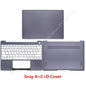 NEW For Huawei MateBook 13 WRT-W19 WX9 WRTB-WAH9L HN-W19R Laptop LCD Back Cover Front Bezel Palmrest Bottom Case Laptop Frames
