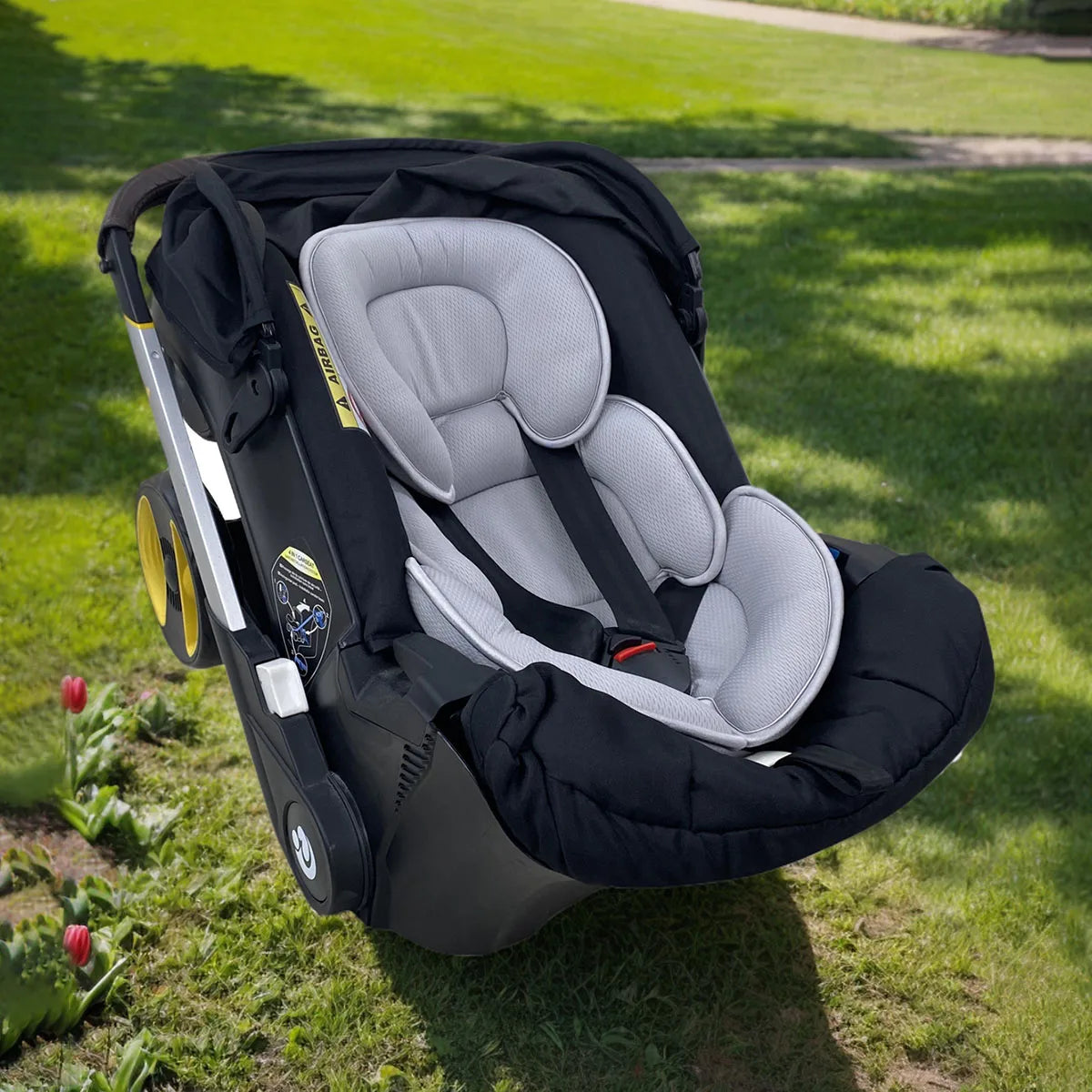 Universal Baby Stroller Seat Cushion Head and Body Support Pillow For Doona Infant Car Seat Insert Newborn Stroller Accessories