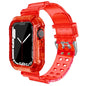 Apple Watch Transparent Silicone Band with Matching Case