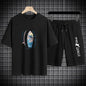 Men's Waffle Summer Casual Tracksuit Set