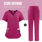 Nurse Uniform Medical Scrubs Set Women