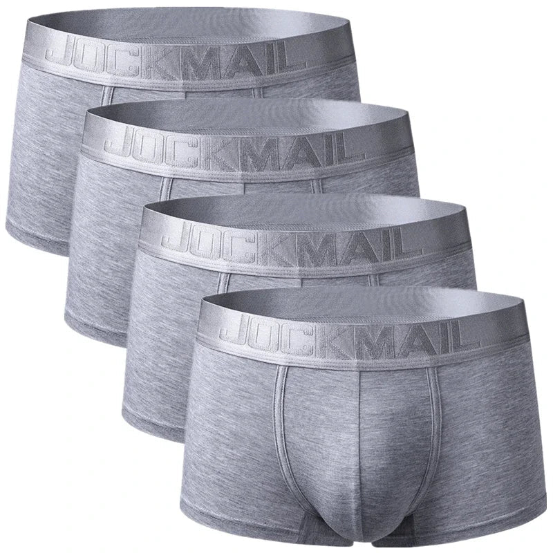 4PCS/Lot Underwear Men Boxer Men's Underpants Shorts Man Panties Boxershorts Boxer Hombre Ropa Interior Hombre Modal Breathable