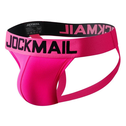 Breathable Jockstrap Men Thong Sexy Underwear Men Brief Gay Male Panties Penis Pouch G String Bikini Sissy Mesh Underpants