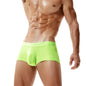 SEOBEAN Men’s Low-Waist Boxers with Contour Pouch – Nylon Spandex Blend