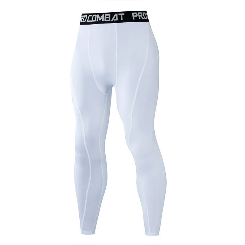 Men’s Compression Pants – Quick-Dry Athletic Running Tights | Breathable Gym Leggings for Training, Jogging & Fitness