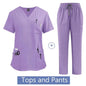 Women's Medical Suit Surgical Gown with Pockets