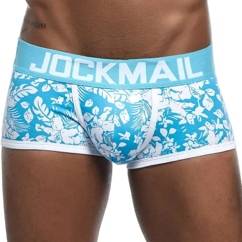 Sexy Men Underwear Boxer Shorts Print Cotton Men Underpants Soft Boxershorts Male Panties Boxer Briefs Breathable Comfortable