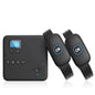 2 IN 1 Wireless Electronic Dog Fence System & Remote Training Collar Beep Shock Vibration and Pet Containment For All Puppy Size