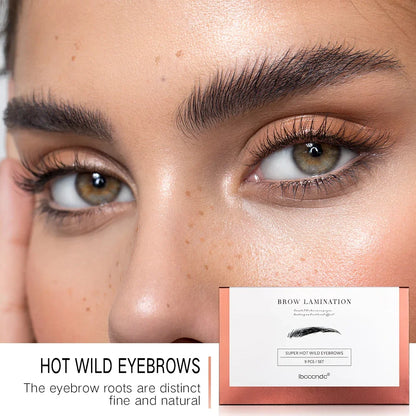 Eyebrow Lamination Kit with Keratin Perming Lotion