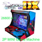 22" LCD Bartop Arcade Video Game Console, Built with SAGA PANDORA DX 26800 in 1, Coin Acceptor Joystick Button, 2 Players to TV