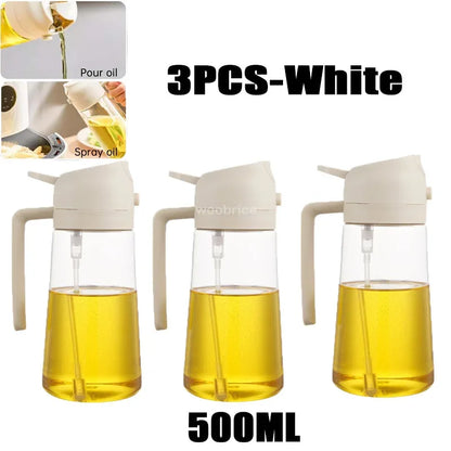 2in1 Kitchen Spray Oil Dispenser Oil Sprayer Polisher or Only Brush
