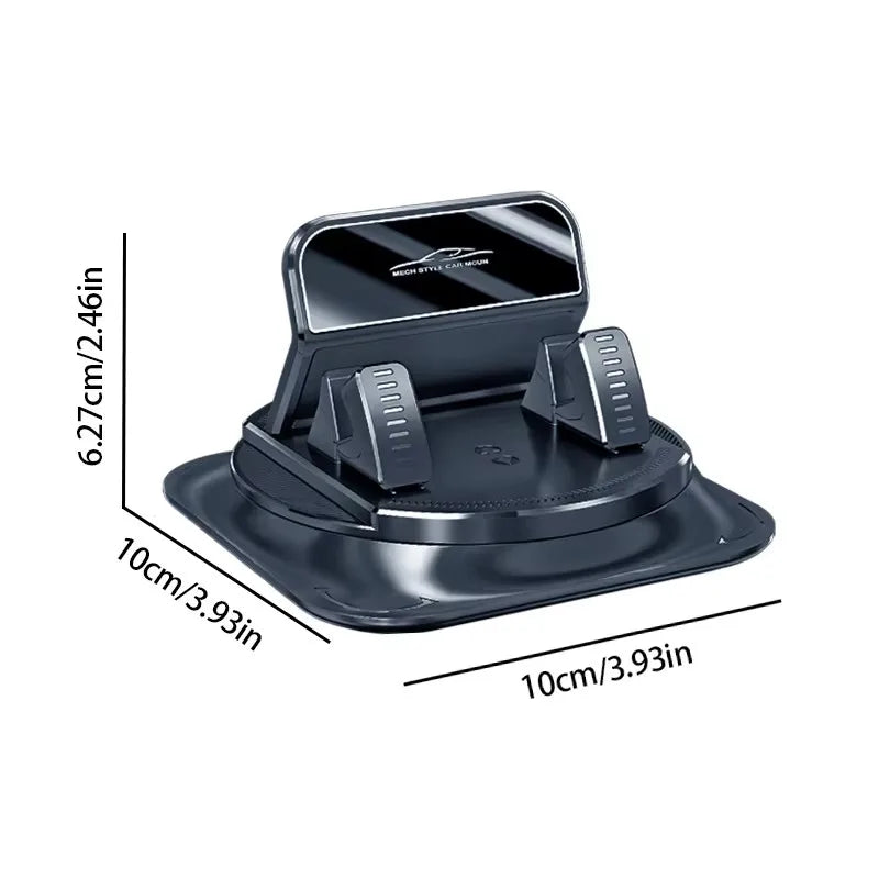 Car Phone Mount Anti Slip Silicone Dashboard Phone Holder 360-Degree