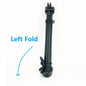 Litepro Right Folding Stem Electric Folding Bike Double Section Stem Aluminum Alloy Telescopic Adjustable Bike Stem