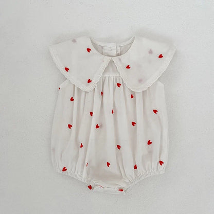 New Summer Newborn Baby Girl Jumpsuit 0-24m Baby Girl Clothing