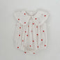 New Summer Newborn Baby Girl Jumpsuit 0-24m Baby Girl Clothing