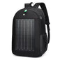 Solar Backpack Outdoor Charging Travel Travel Photovoltaic Backpack Led Lights Backpack Large Capacity Men And Women School Bags