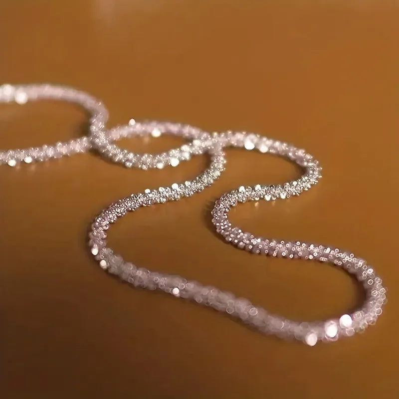 High Quality Anti Fade Stainless Steel Cauliflower Necklace Simple Elegant Jewelry For Women Daily Party Wear Gift Accessory