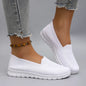 Spring new women's sports shoes, fashionable, breathable, lightweight, non-slip, wear-resistant, casual sports shoes, flat shoes