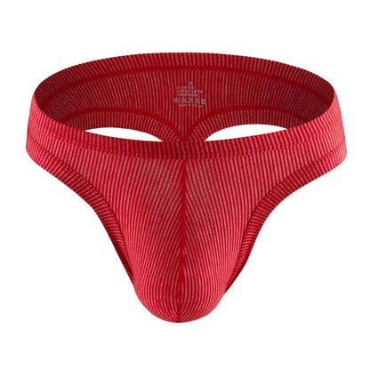 Men's Underwear Breathable T-Back Sexy Thongs G-String Big Penis Pouch Thong Panties Male Lingerie Underpants Briefs