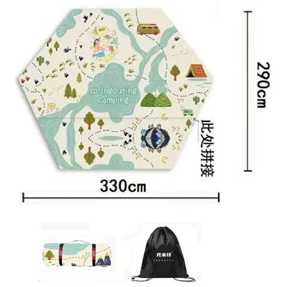 Camping Mat Outdoor Portable Ultra-Light Waterproof Picnic Blanket