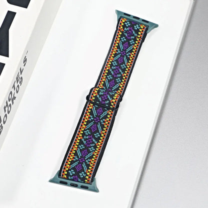 Apple Watch Stretch Nylon Loop Band, Solid & Patterned