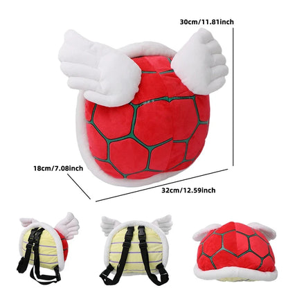 Turtle King Plush Backpack